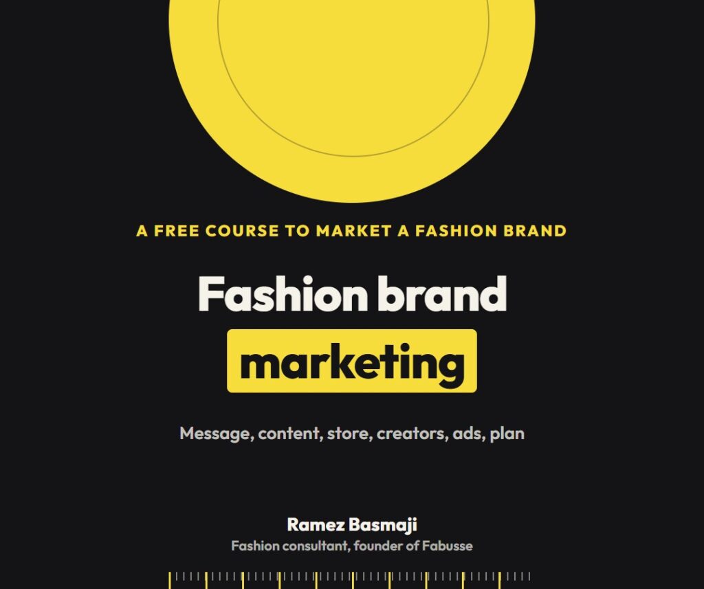 Fashion Brand Marketing: From First Customer to a Brand People Remember
