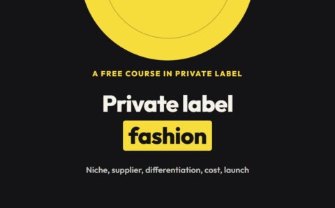 Cover of the course Private Label Fashion by Ramez Basmaji